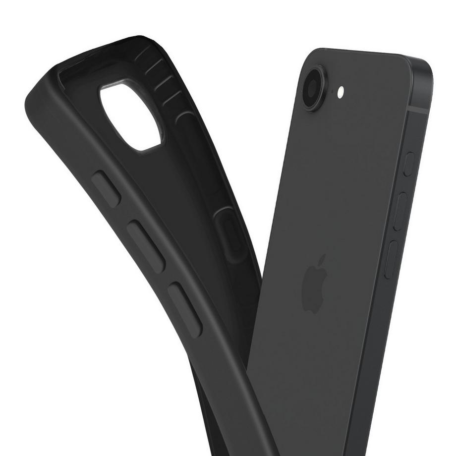 Avizar  Hülle iPhone 16e Silikon Schwarz 