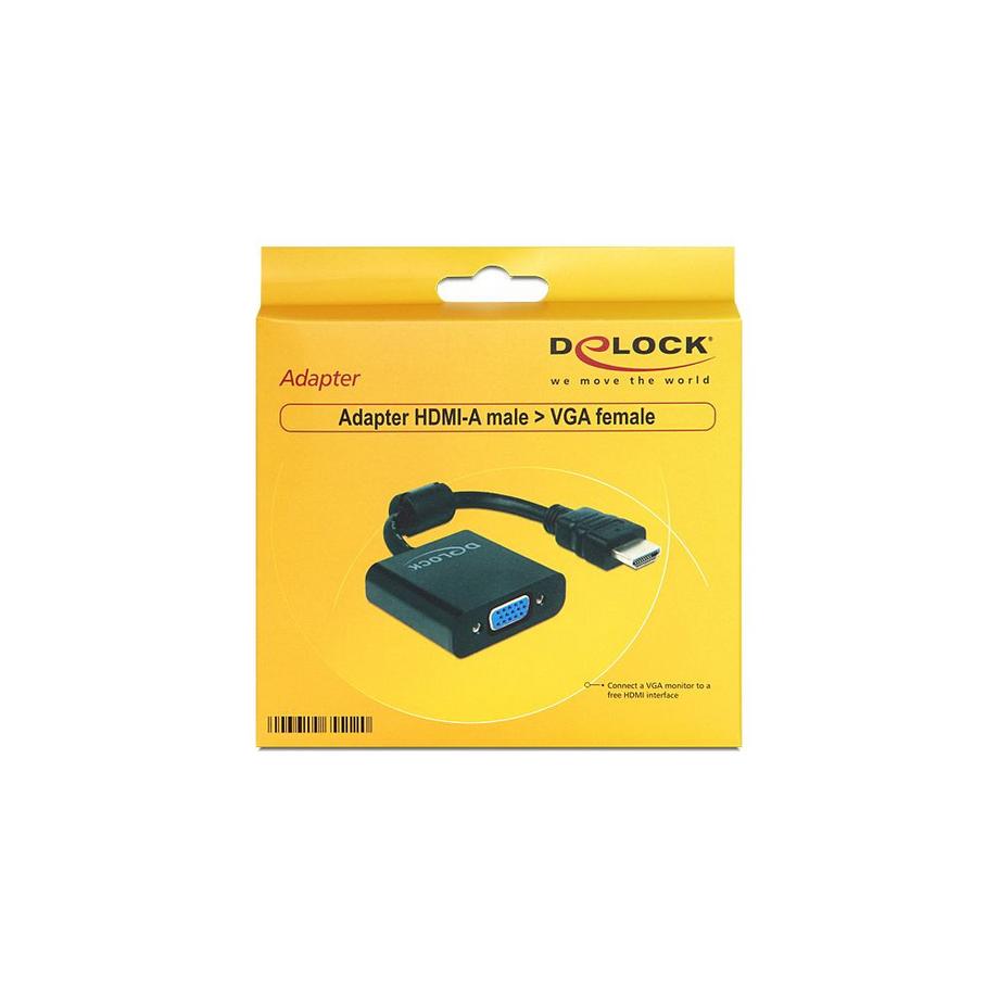 DeLock  Câble adaptateur  HDMI - VGA 