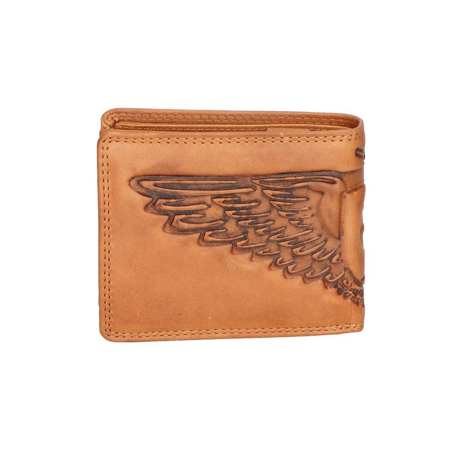 Hill Burry Portefeuille avec gaufrage d'aile  