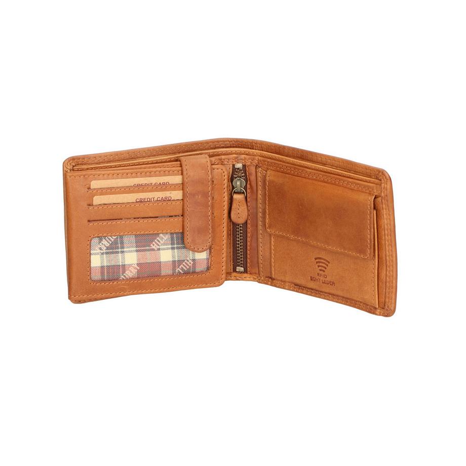 Hill Burry Portefeuille avec gaufrage d'aile  