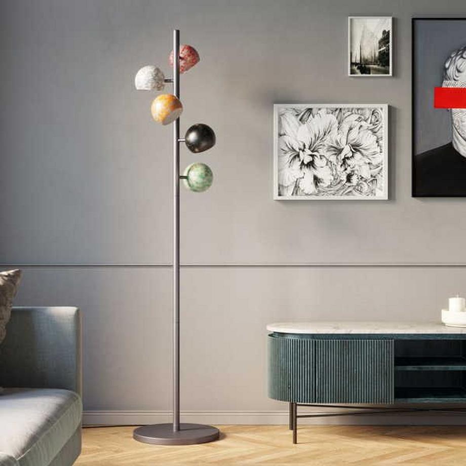 KARE Design Lampada da terra Calotta Antico serie 5  