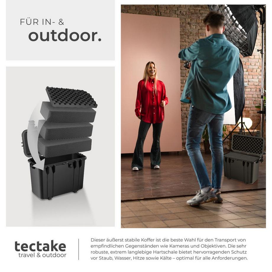 Tectake  Valigetta macchina fotografica Al 