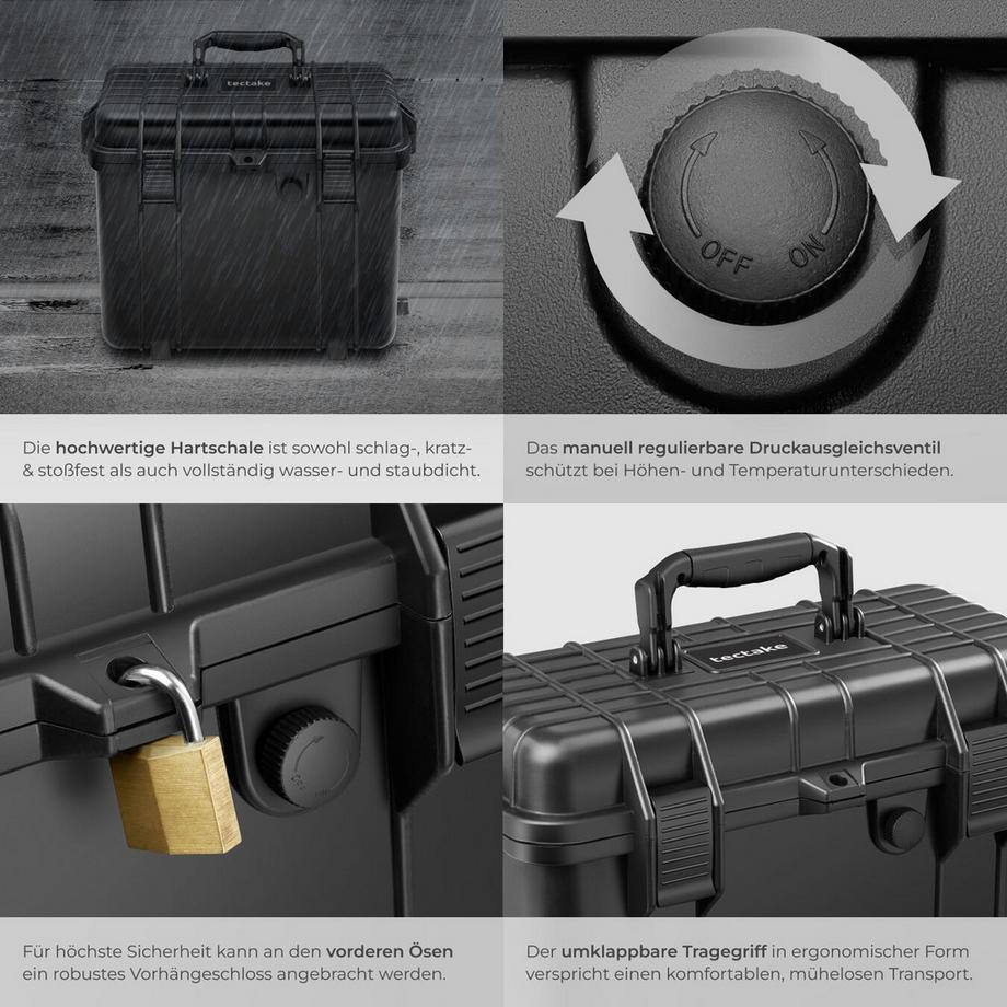 Tectake  Valigetta macchina fotografica Al 