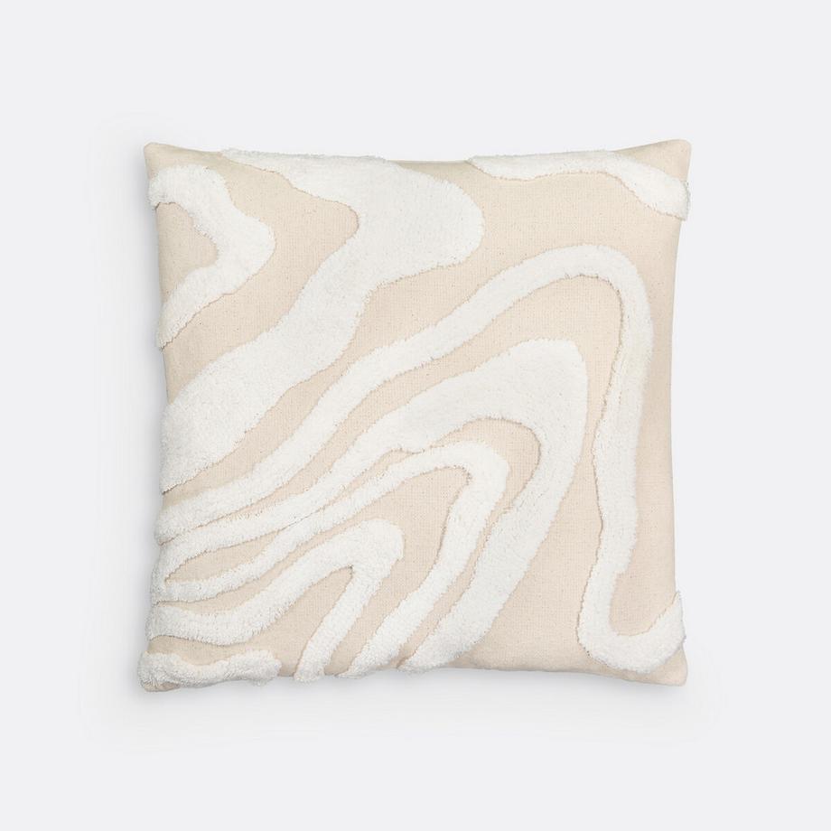 La Redoute Intérieurs Housse de coussin Limestone  