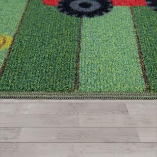 Paco Home Jouez aux chevaux de motif de rue tapis  