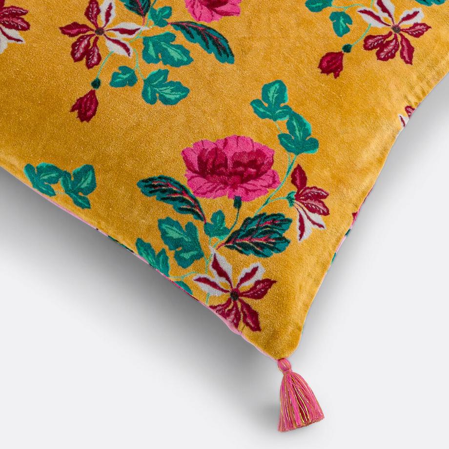 La Redoute Intérieurs Ingrid Housse de Matelas de Sol Velours Floral  