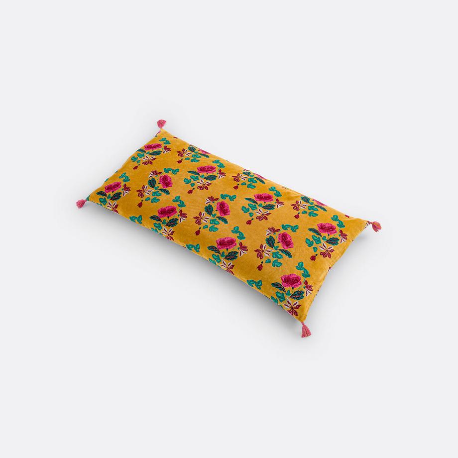 La Redoute Intérieurs Ingrid Housse de Matelas de Sol Velours Floral  