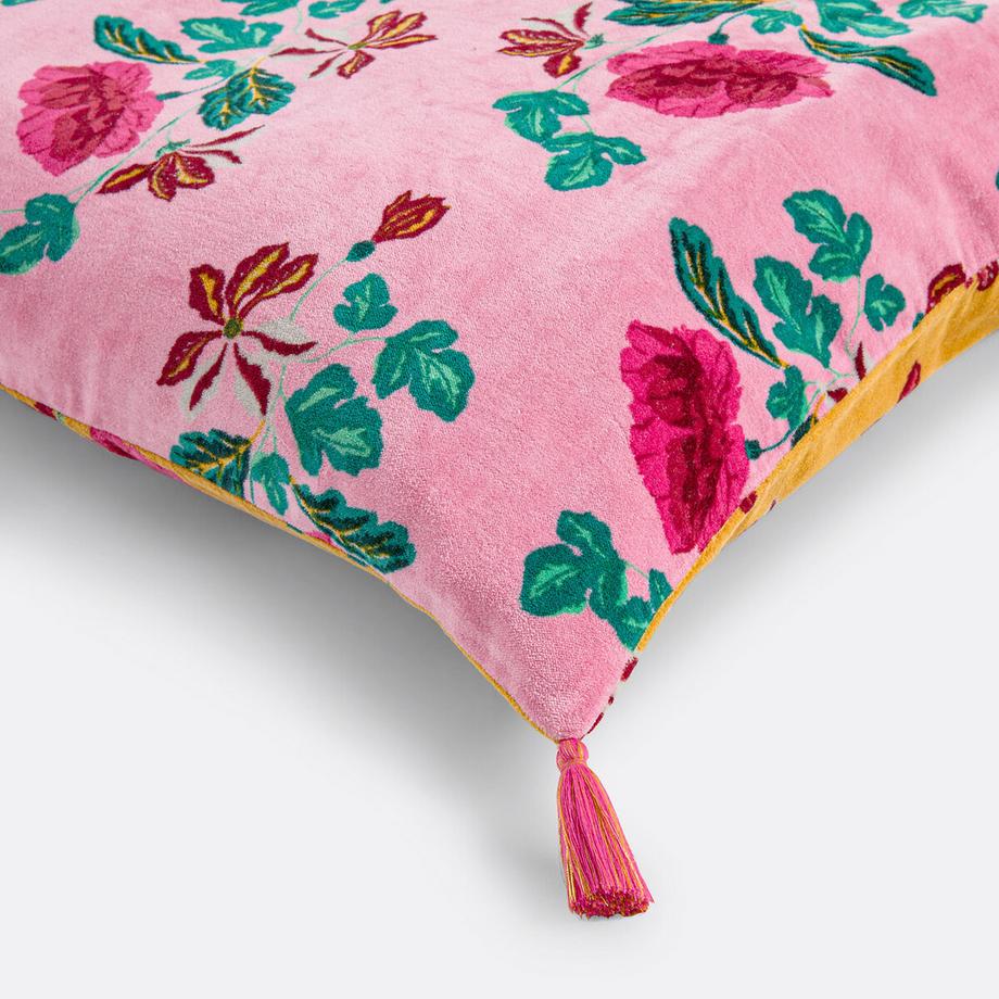 La Redoute Intérieurs Ingrid Housse de Matelas de Sol Velours Floral  