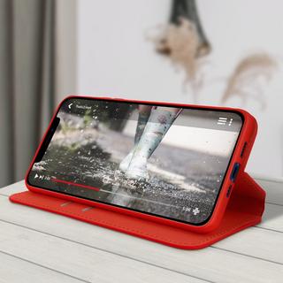 Avizar  Custodia iPhone 12 Pro Max Stand rossa 