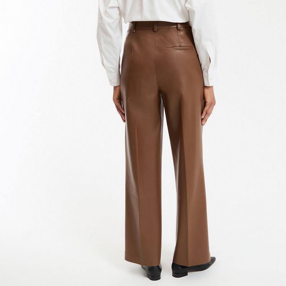 La Redoute Collections Weite Hose Kunstleder  