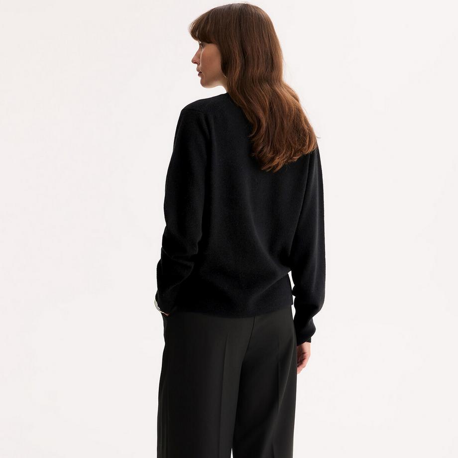 La Redoute Collections Pull Cachemire Col V Maille Fine  