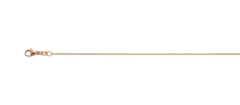 MUAU Schmuck  Collier Venezianer Rotgold 750, 0.9mm, 42cm 