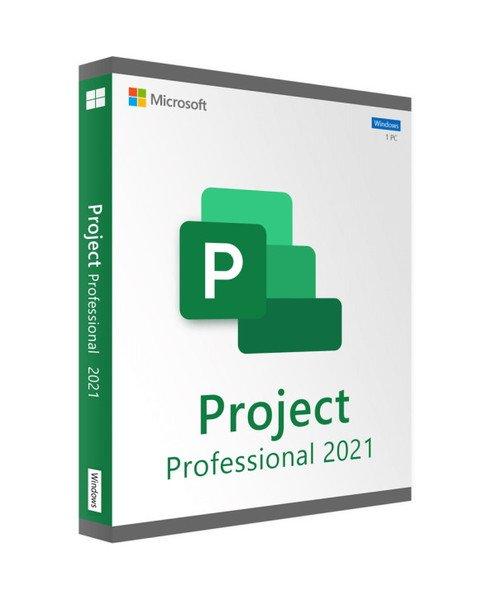 Microsoft  Project 2021 Professionnel - Clé licence à télécharger - Livraison rapide 7/7j 