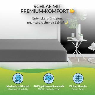 etérea Himmlische Qualität Boxspring drap housse extra Jersey  