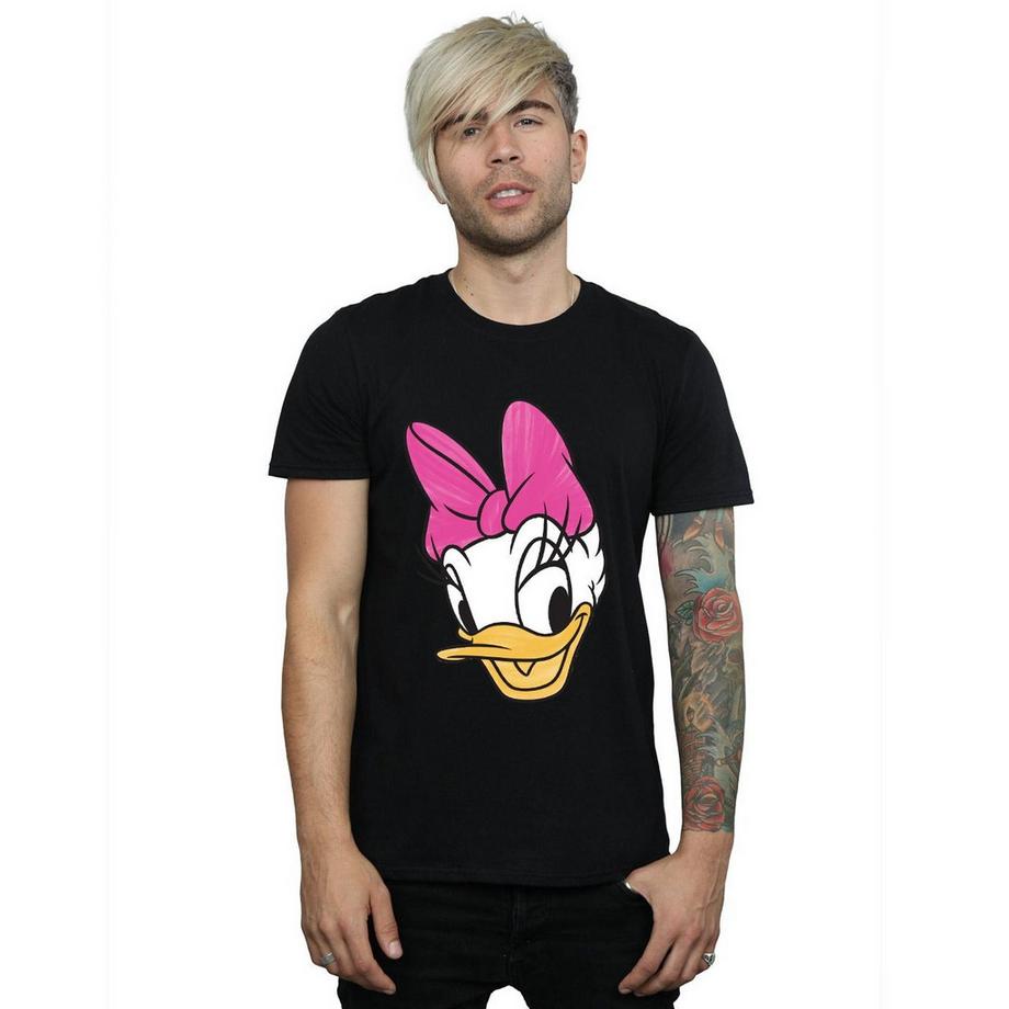 Disney Daisy Duck T-Shirt Stampata Maniche Corte  
