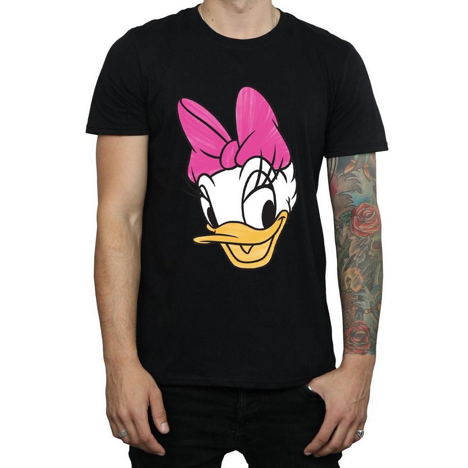 Disney Daisy Duck T-Shirt Stampata Maniche Corte  