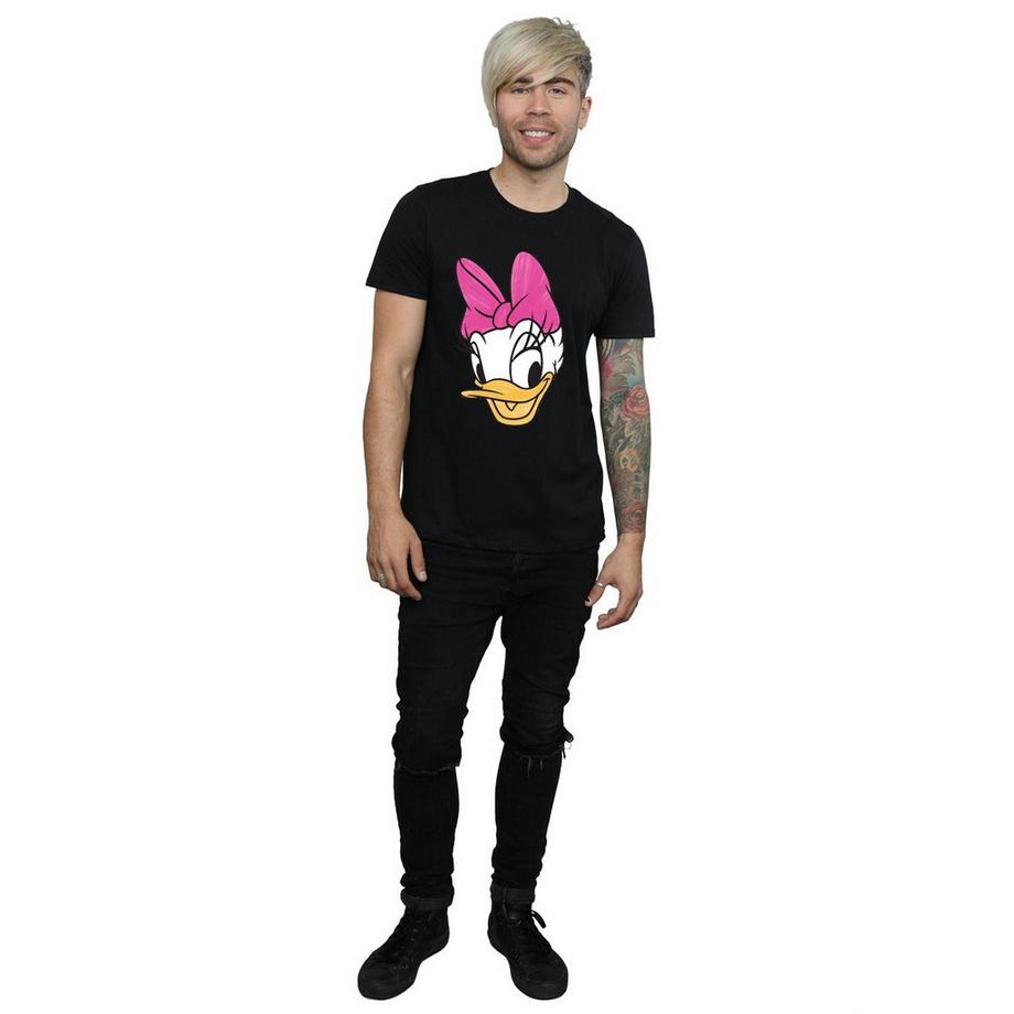 Disney Daisy Duck T-Shirt Stampata Maniche Corte  