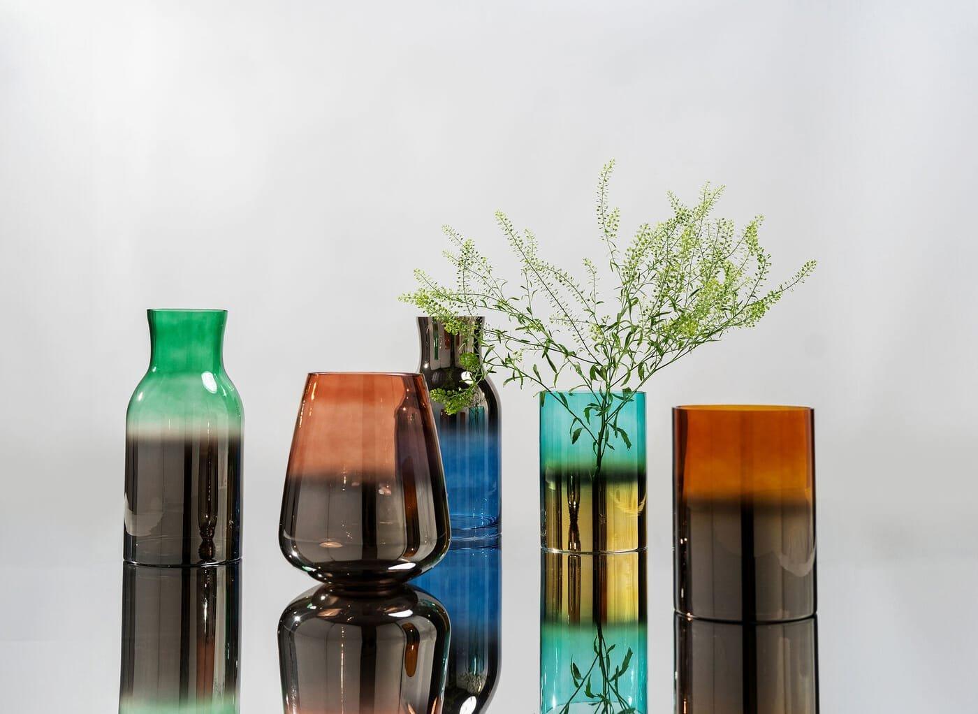 KARE Design Vase brillant vert 30  