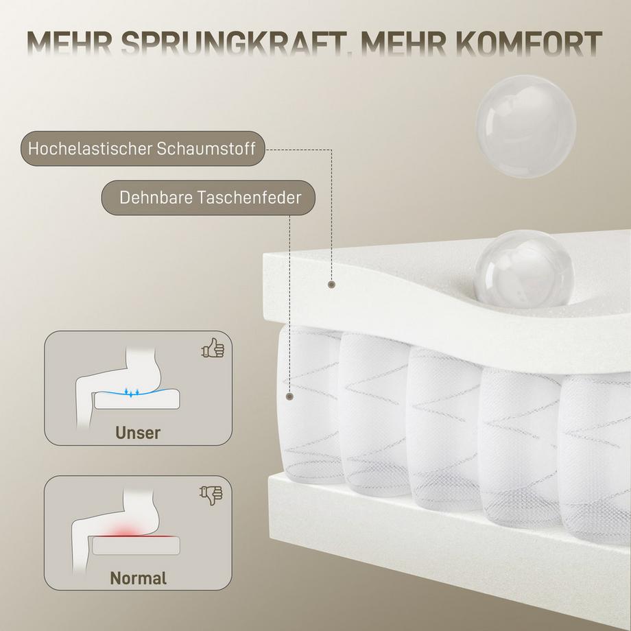 HOMCOM chaise de bureau  