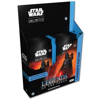 Disney Star Wars  Star Wars: Unlimited - Legends of the Force - Carbonite Booster Display (12) - FFG - EN 
