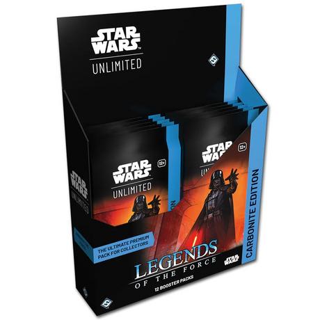 Disney Star Wars  Star Wars: Unlimited - Legends of the Force - Carbonite Booster Display (12) - FFG - EN 