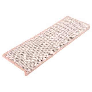 VidaXL Tapis d'escalier autocollants 15 pcs tissu  