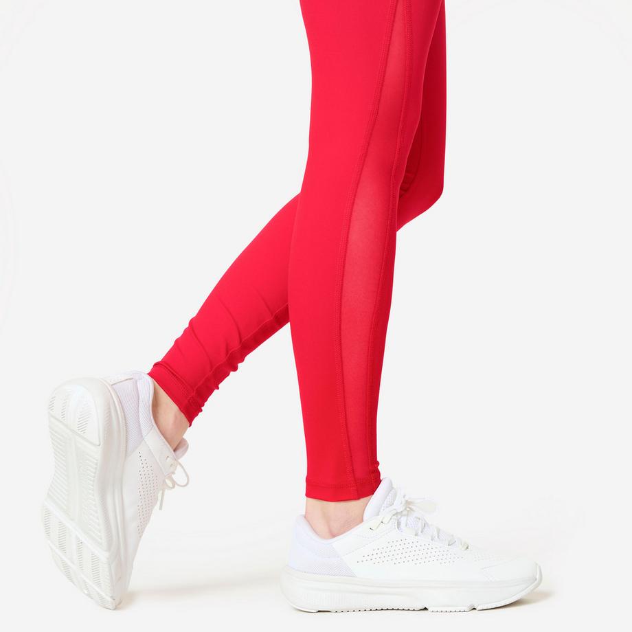 DOMYOS  Leggings  Fitness Atmungsaktiv Polyester 