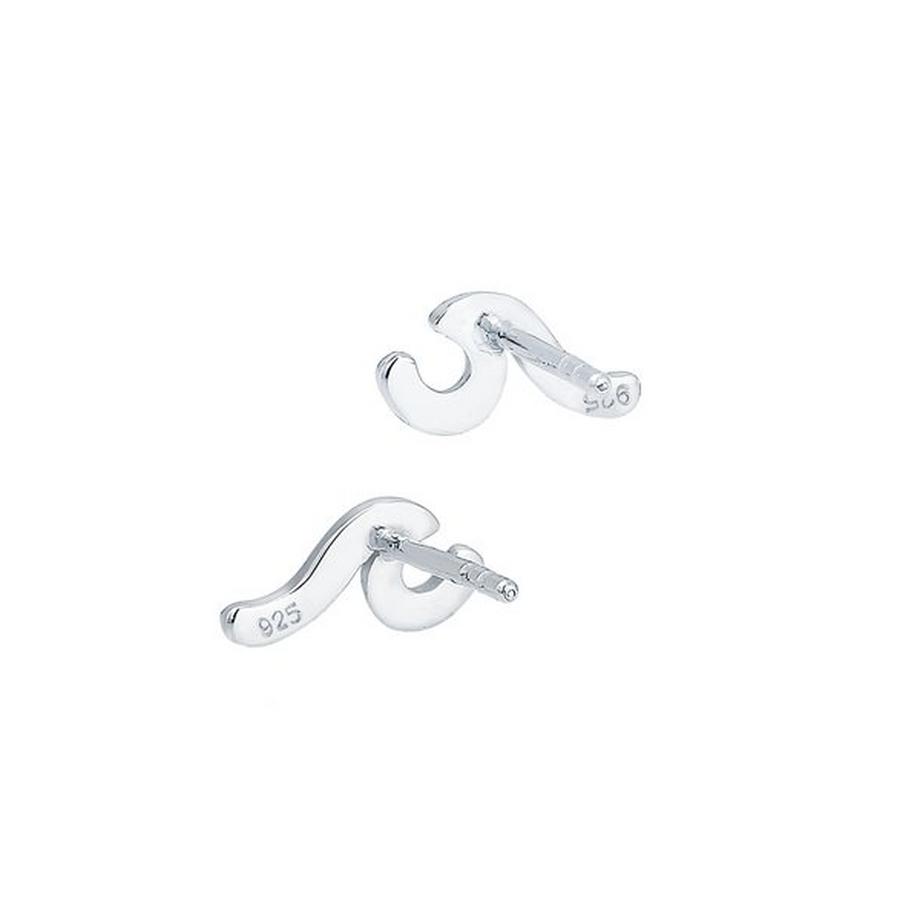 Elli  Ohrringe Ohrstecker Wellen Design 