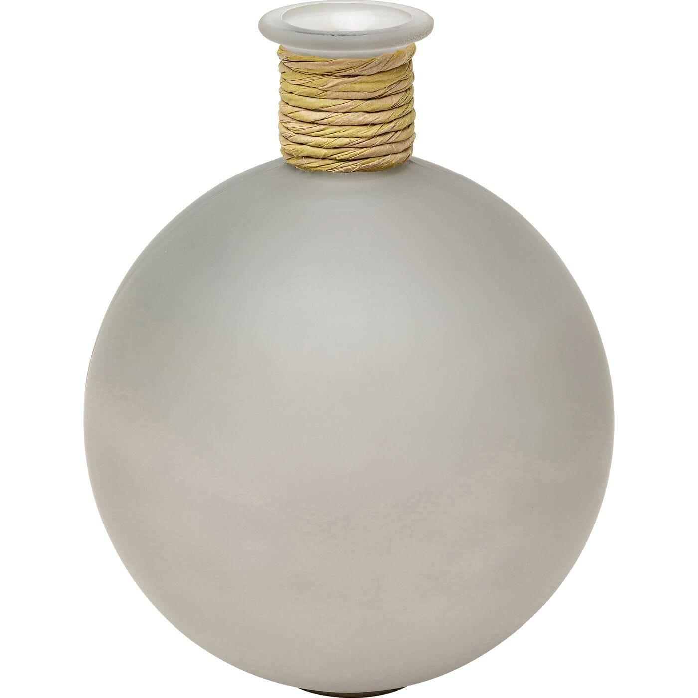 KARE Design Vase Isola Belly gris 25  