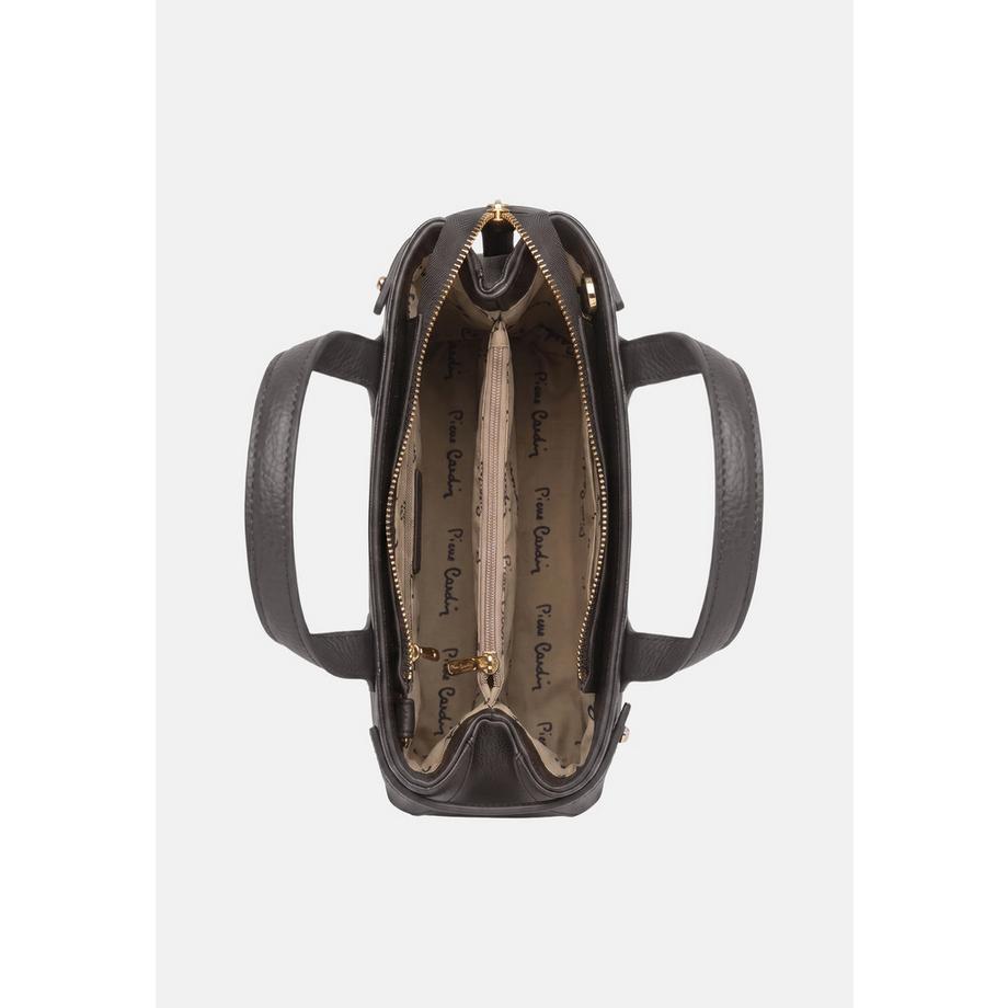 pierre cardin Krokodilprint Handtasche  