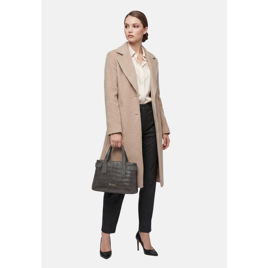 pierre cardin Krokodilprint Handtasche  