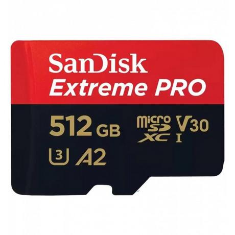 SanDisk  Ext PRO microSDXC +SD /s (512 GB, U3, UHS-I) 