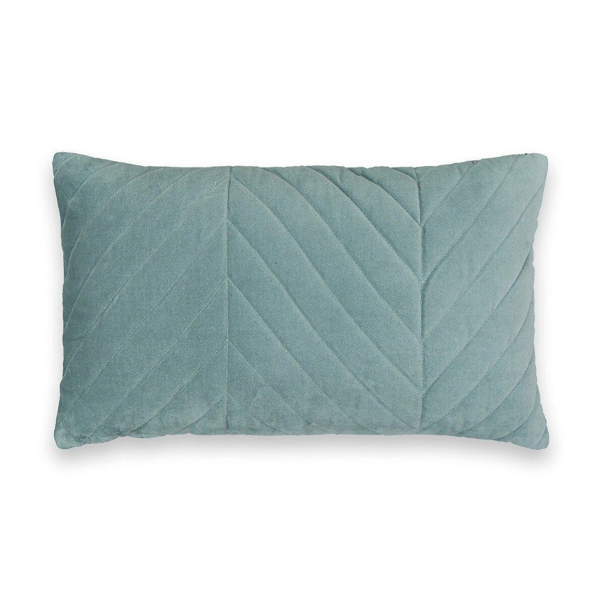 La Redoute Intérieurs Milano Gesteppter Samt Kissenbezug  