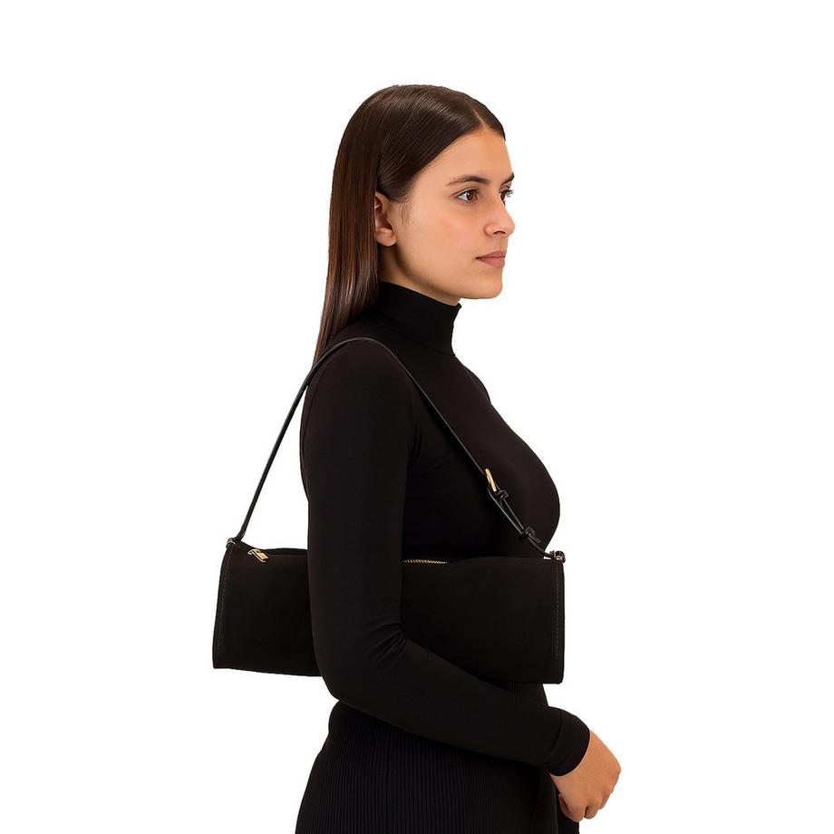 Gave Lux Valoria Chic Borsa a Tracolla in Pelle Scamosciata  