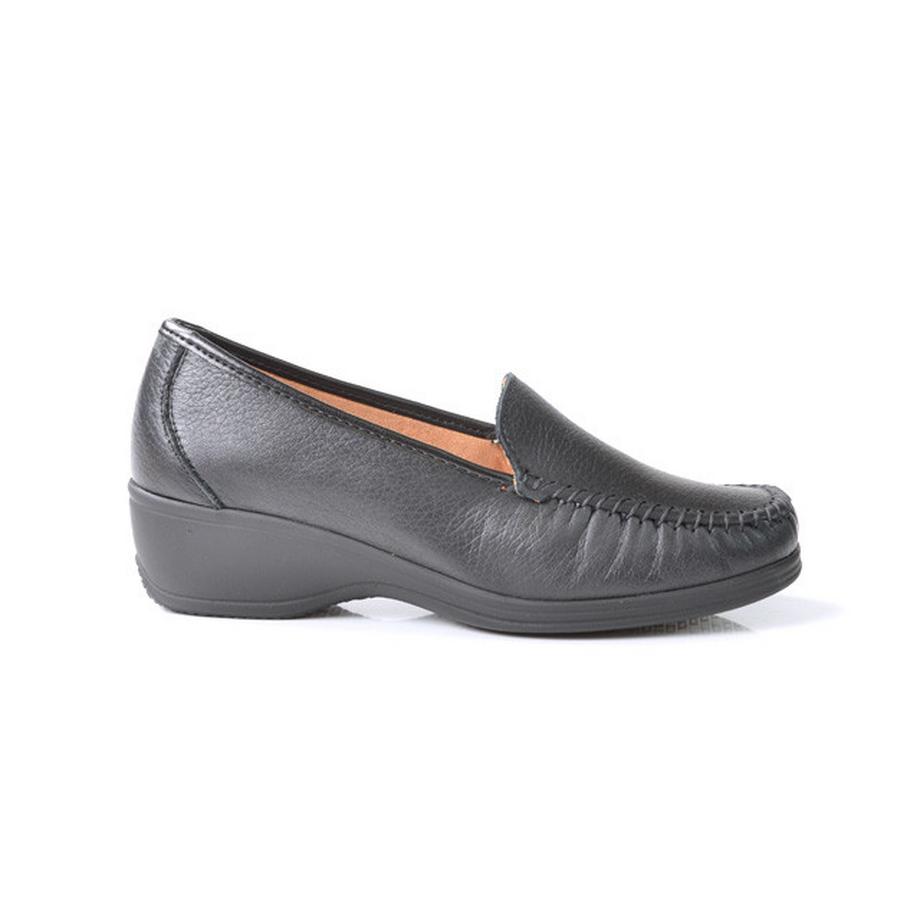 Stile Di Vita Melito Moc Toe Zeppa Loafers  