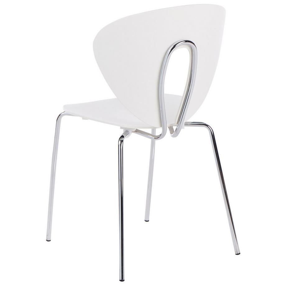 Beliani Set di 2 sedie da pranzo en Polipropilene Moderno TRACY  