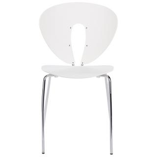 Beliani Lot de 2 chaises en Polypropylène Moderne TRACY  