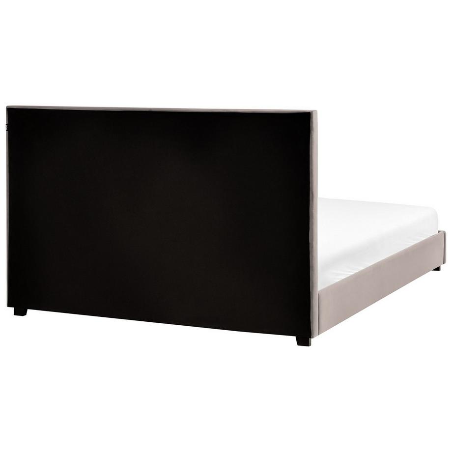 Beliani Letto en Velluto Moderno ROUEN  