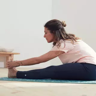 KIMJALY Leggings sanftes Yoga Damen Ecodesign grau/rosa  Grau