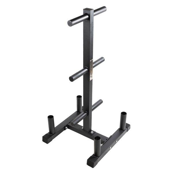 Image of Rack Zur Aufbewahrung Von Gewichten Scheiben Und Stangen Muskulatur Ø 50mm Unisex Schwarz ONE SIZE
