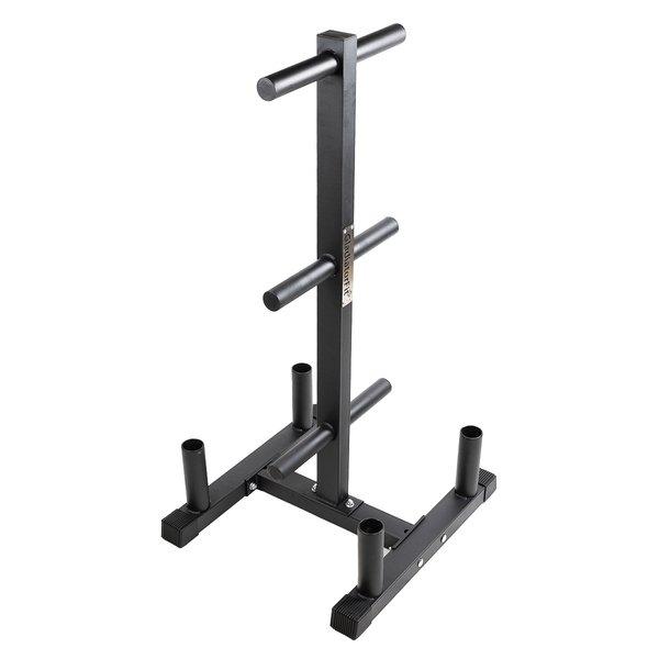 GladiatorFit  Rack de rangement pour poids disques et barres musculation Ø 50mm 