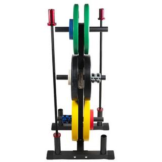 GladiatorFit  Rack zur Aufbewahrung von Gewichten Scheiben und Stangen Muskulatur Ø 50mm 