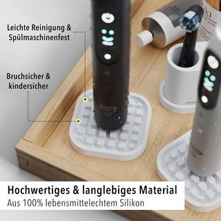 Qikfresh  Zahnbürsten Untersetzer 2er Set 