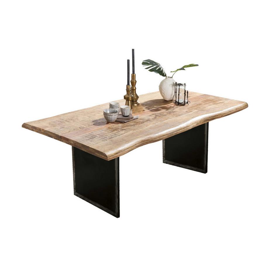 mutoni Tavolo da pranzo Flourish mango naturale 160x90  