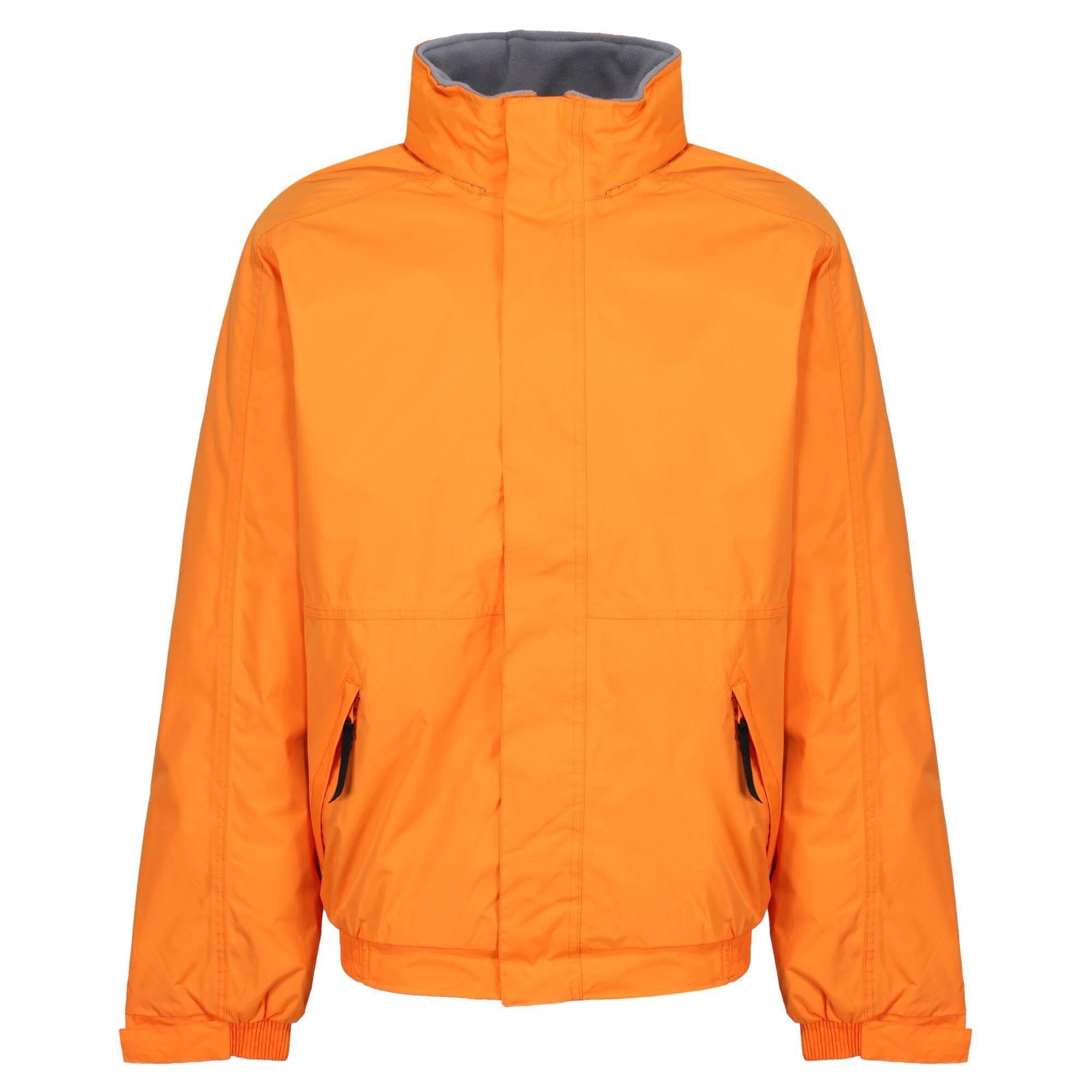 Image of Jacke, Wasserfest Isoliert Herren Orange M