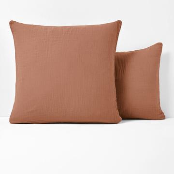 Kinder-Kopfkissenbezug Kumla aus Baumwoll-Musselin