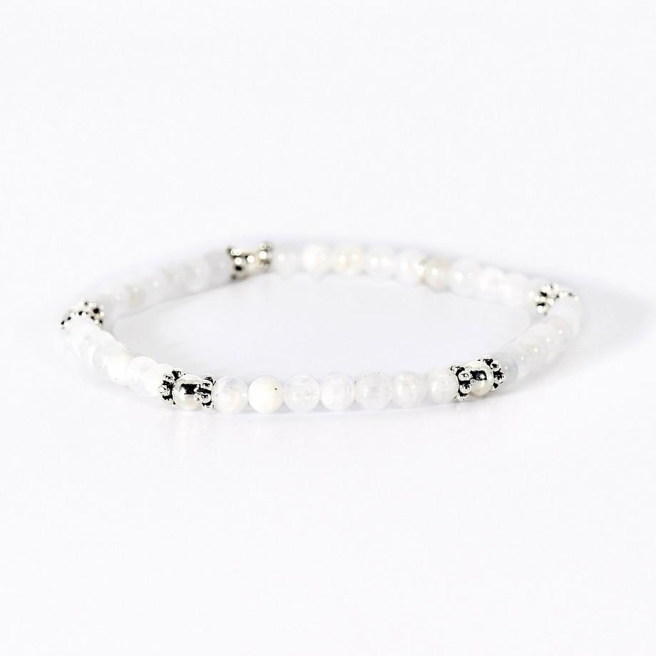 Ayana  Armband mit Regenbogen Mondstein