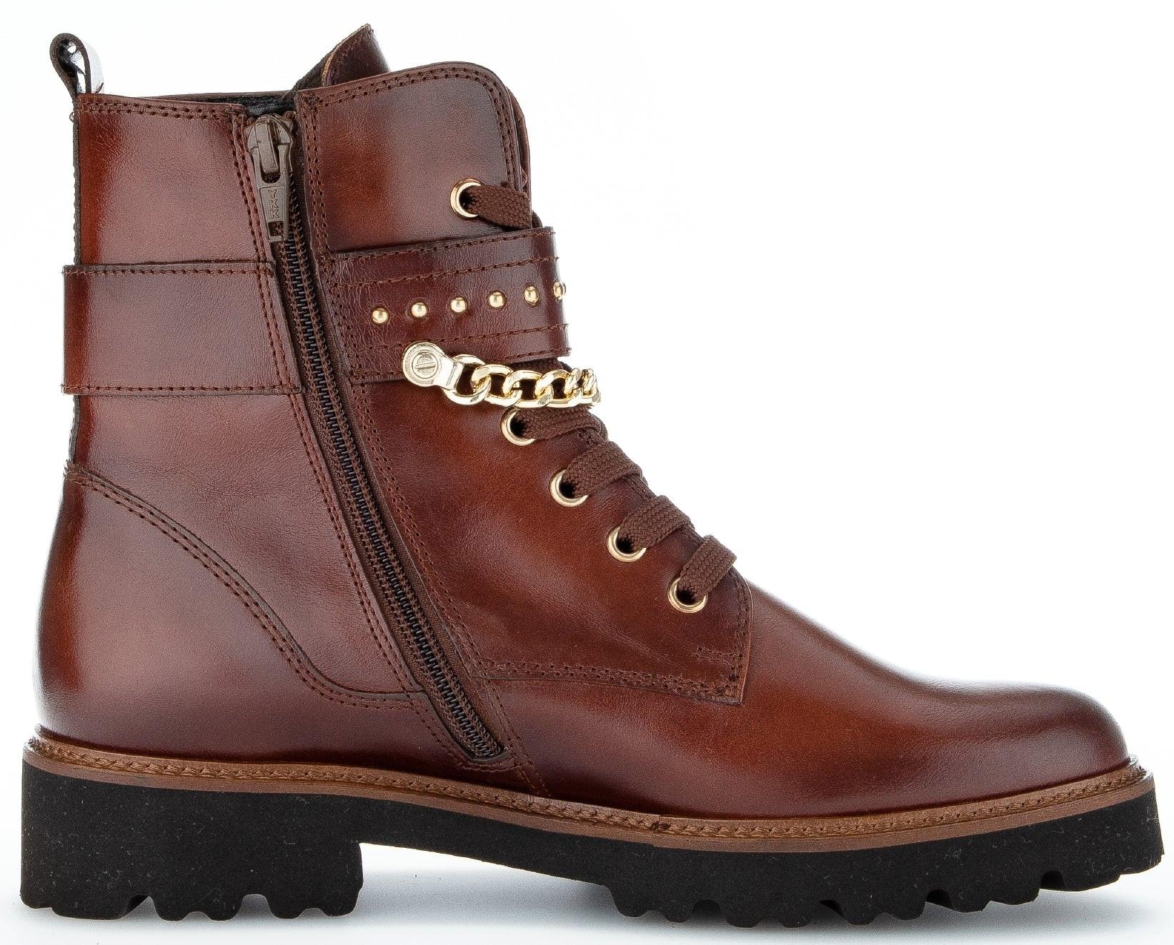 Image of 71.800.24 - Leder Stiefelette Damen Braun 42