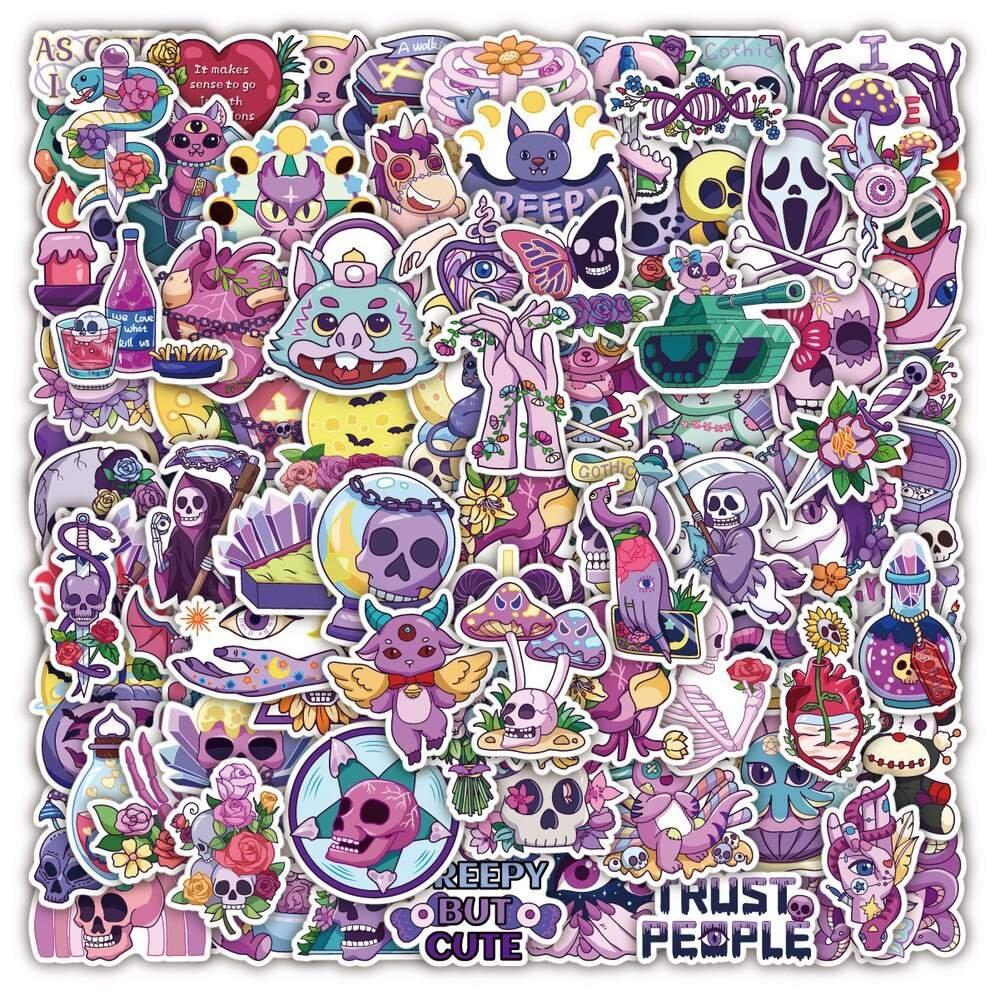 Gameloot Aufkleber - Halloween - 100 Stk  