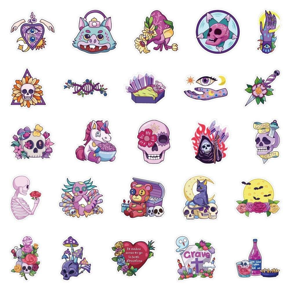 Gameloot Aufkleber - Halloween - 100 Stk  